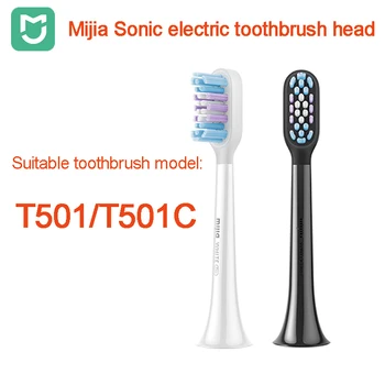 Глава за електрическа четка за зъби Mijia T501/T501C С пълен ефект Ярко-бели глави четка за зъби за грижи за зъбите